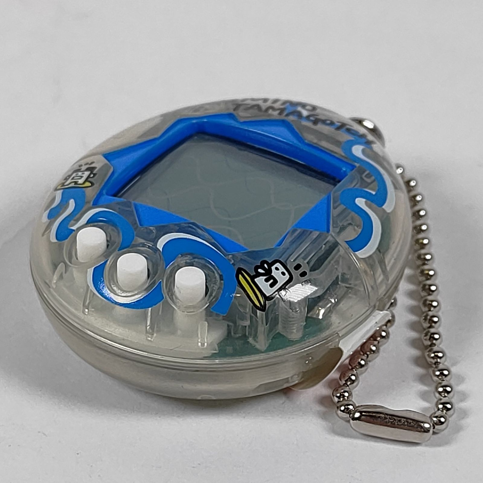 ☆【新品未使用】 海で発見!!たまごっち(透明 ブルー） ☆ - メルカリ