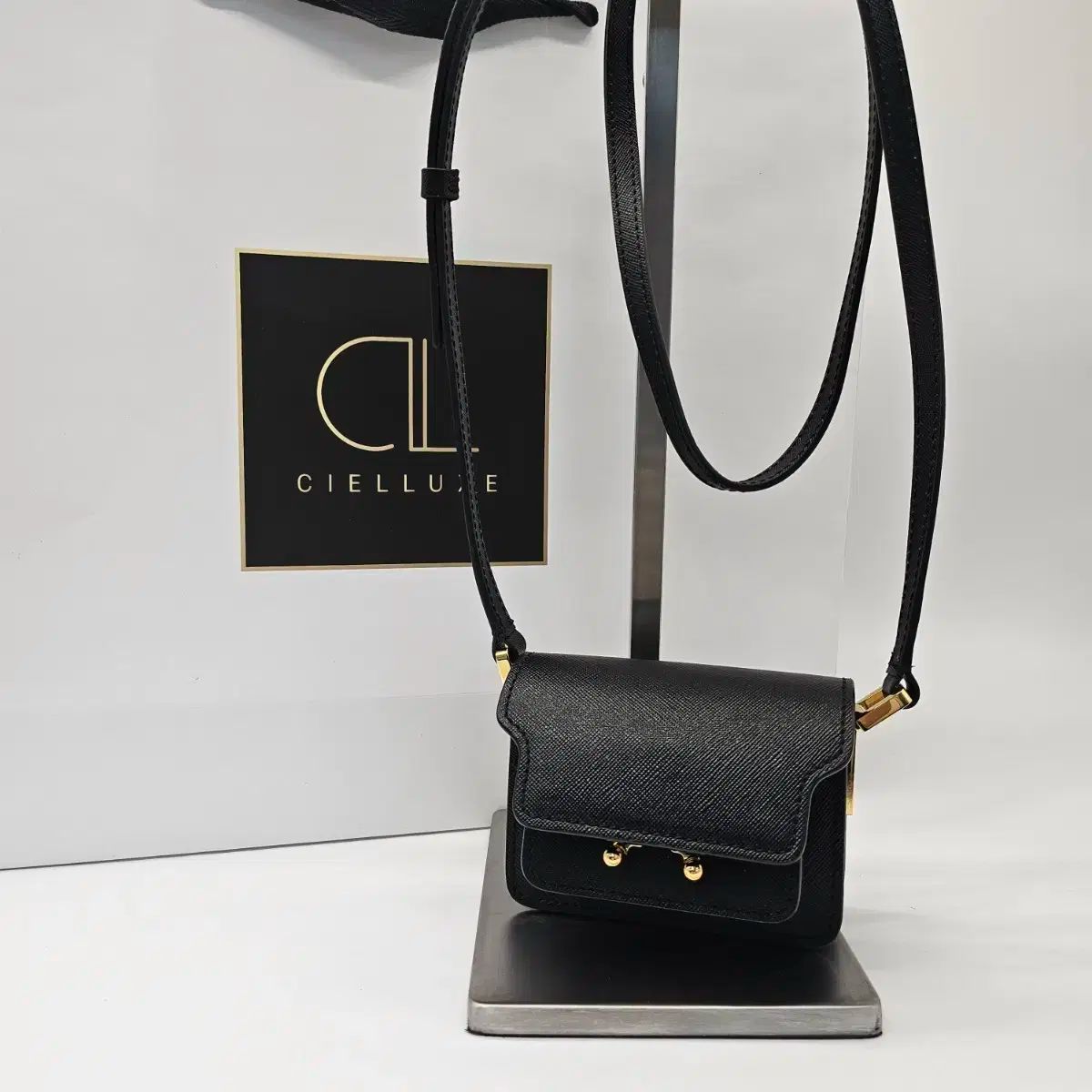 正規品 Marni(マルニ) トランク ミニ クロスバッグ - メルカリ