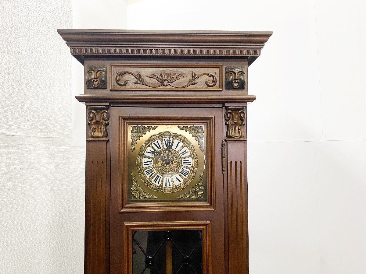 ウルゴスurgosゼンマイ式置き時計 ヴィンテージ時計 ジャンク品 ドイツ