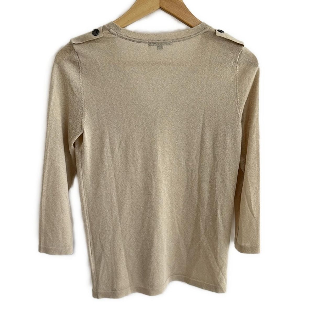 美品BURBERRY ベージュ カーディガン S 4119224D0153_m1_a001.jpg