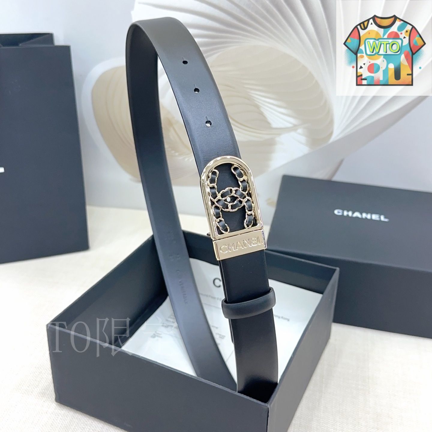 今日特価】Chanel ダブルフェイスレザーベルト-1 - メルカリ