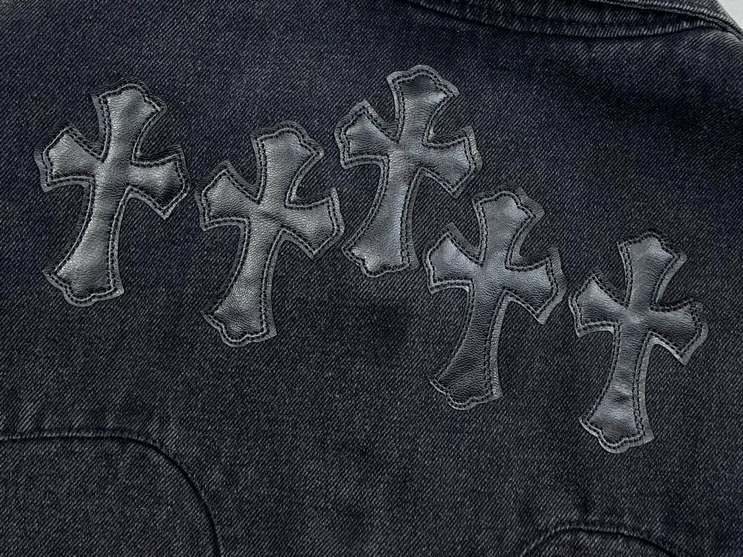 ChromeHearts chクローハート背中十字架デニムジャケット