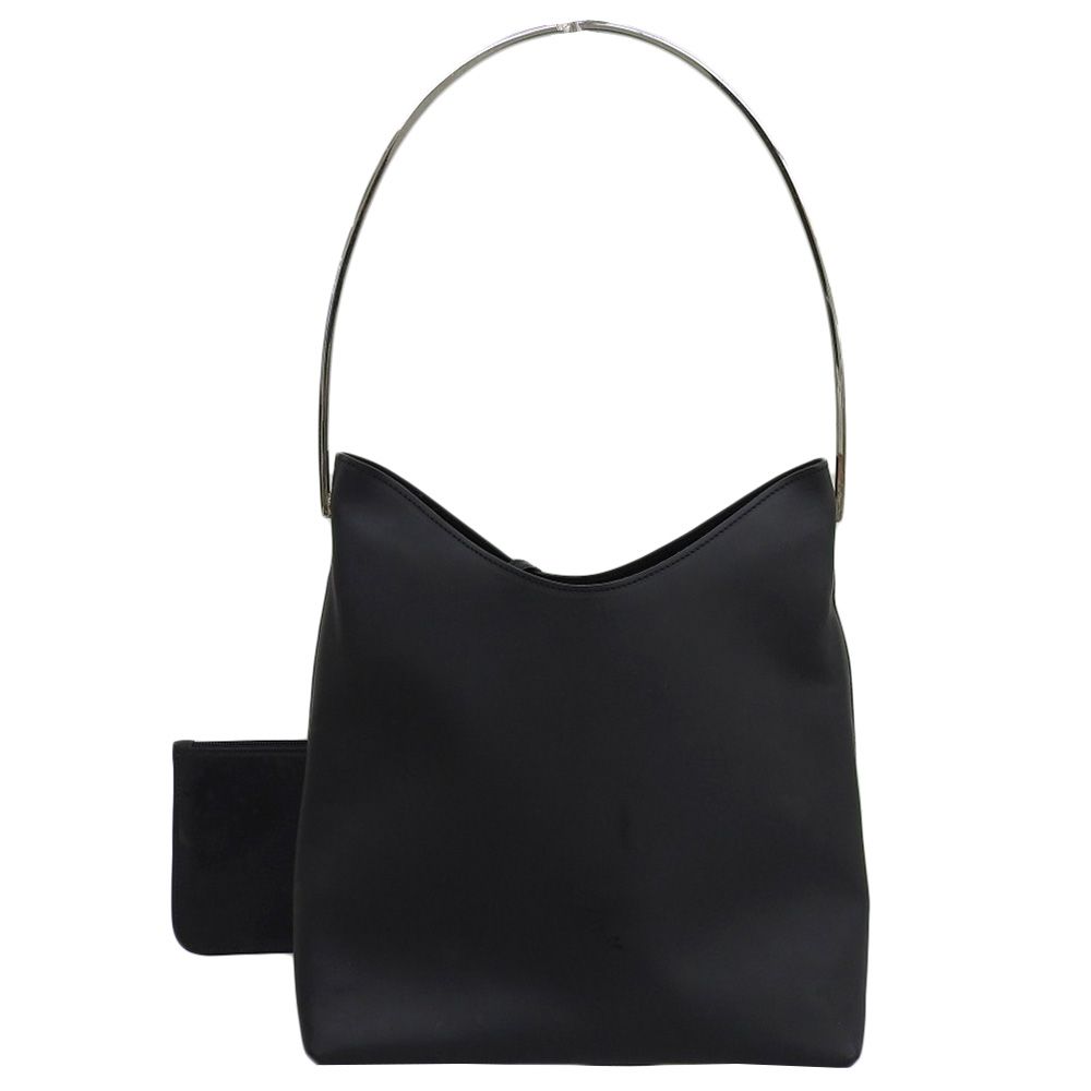 GUCCI グッチ メタルハンドル レザー ショルダーバッグ ハンドバッグ 本物保証】 グッチ GUCCI メタルハンドル ワンショルダーバッグ 001