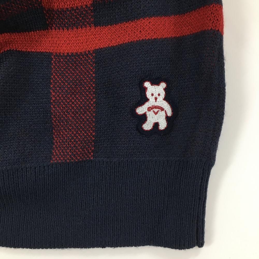 キャロウェイC23218202 レディースニット ブラック Lサイズ Callaway