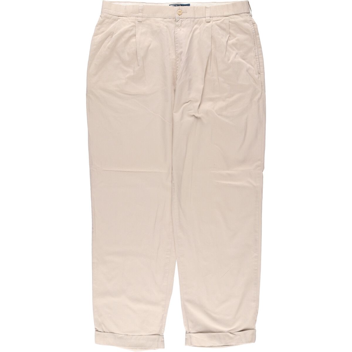古着 ラルフローレン Ralph Lauren POLO by Ralph Lauren ツータック チノパンツ メンズw36相当|eaa542525