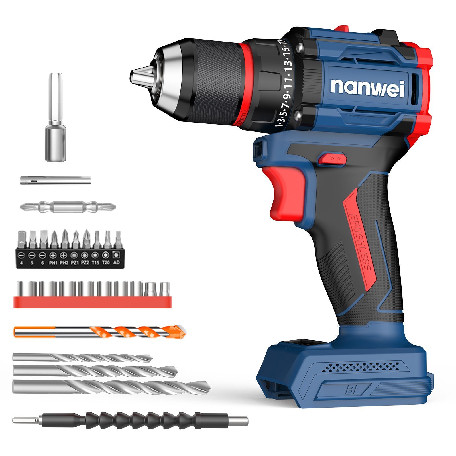 ブラシレス 20V インパクトドライバー 充電式 無段変速 正逆転切替 Amazon | VOLTAGA ブラシレスインパクトドライバー セット 20V 高回転