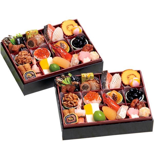 予約 12月29日～30日お届け おせち 千賀屋謹製 迎春おせち料理 舞背千 和風二折 2人前 26品 冷凍品 2026 お節 御節 おせち料理 お節料理 御節料理 自宅用 少人数 和食 和風 二人用 惣菜 詰め合わせ おすすめ お取り寄せ