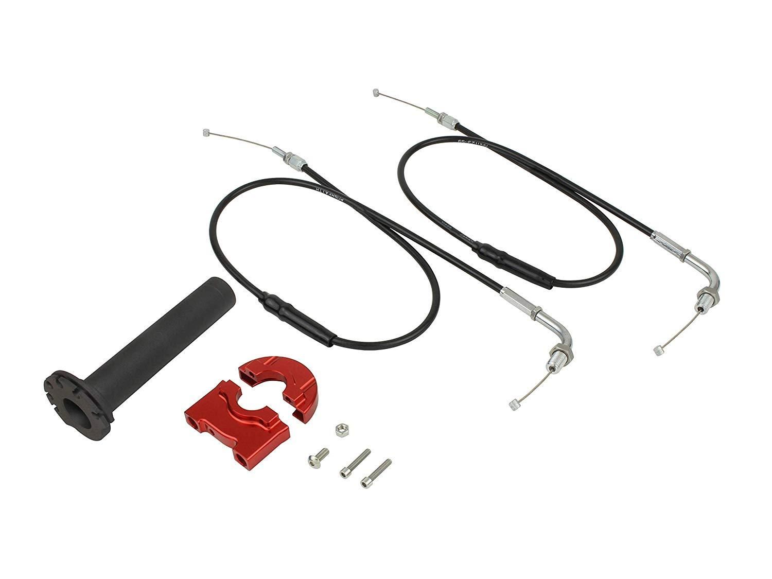 4営業日で発送 SHIFT UP シフトアップ MINI ハイスロットルキット MONKEY125 GROM RED 品番 260678-02