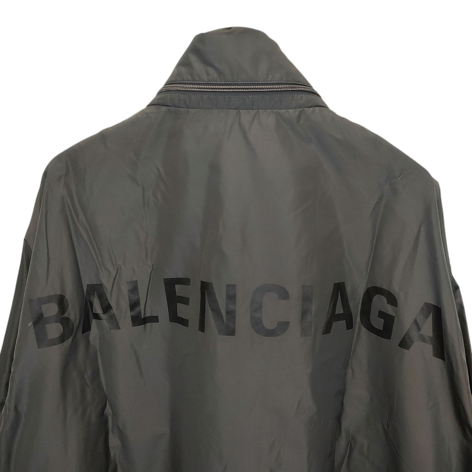 BALENCIAGA バレンシアガ 2018 バックロゴ ナイロン ジャケット BL45