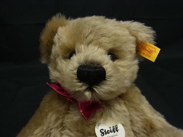 □極美品□ Steiff シュタイフ 039652 ウール×コットン テディベア
