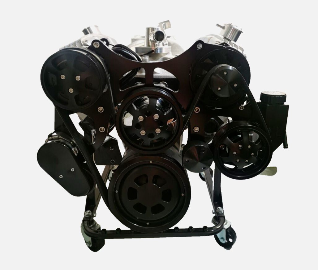 シボレー スモールブロック 350 400 エンジン サーペンタインベルト