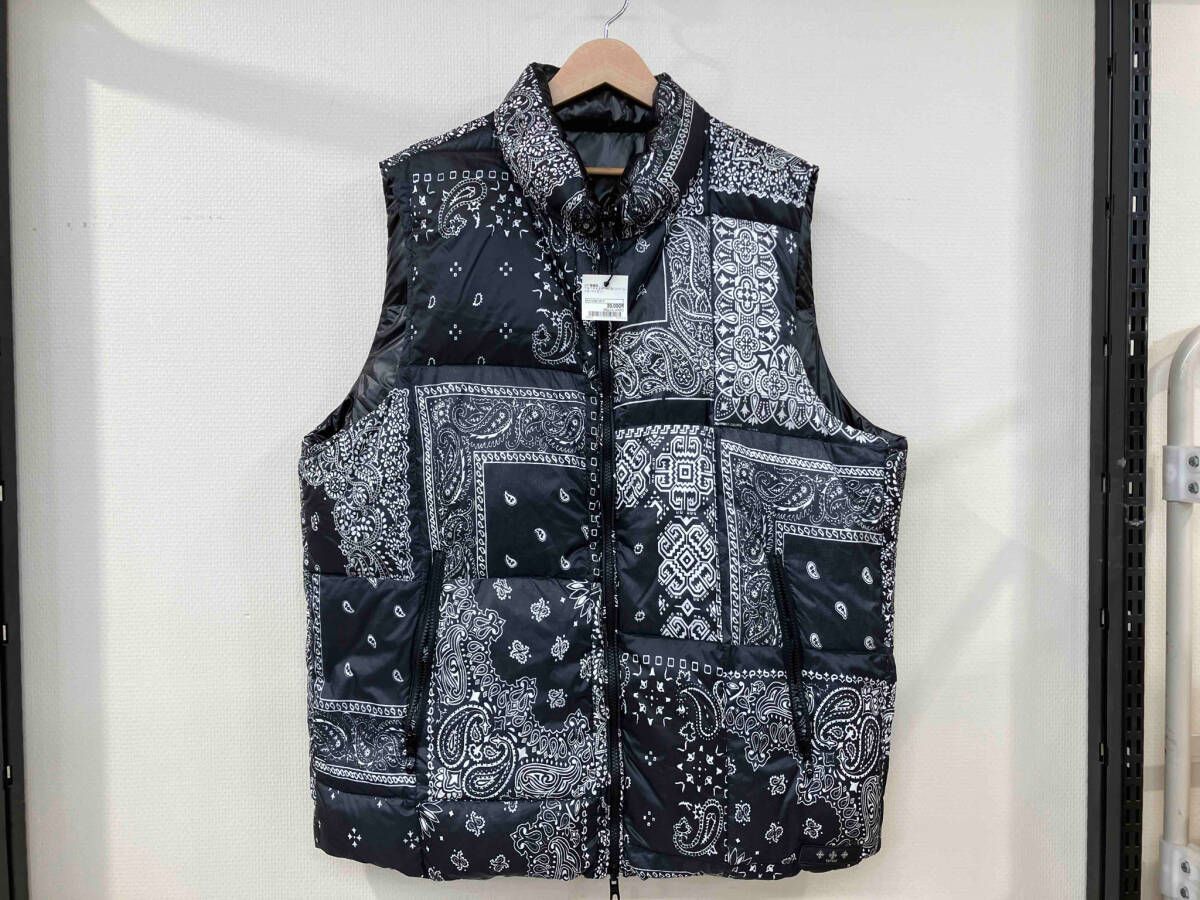 TATRAS（タトラス）ダウンベスト リバーシブル ブラック × 迷彩 / L