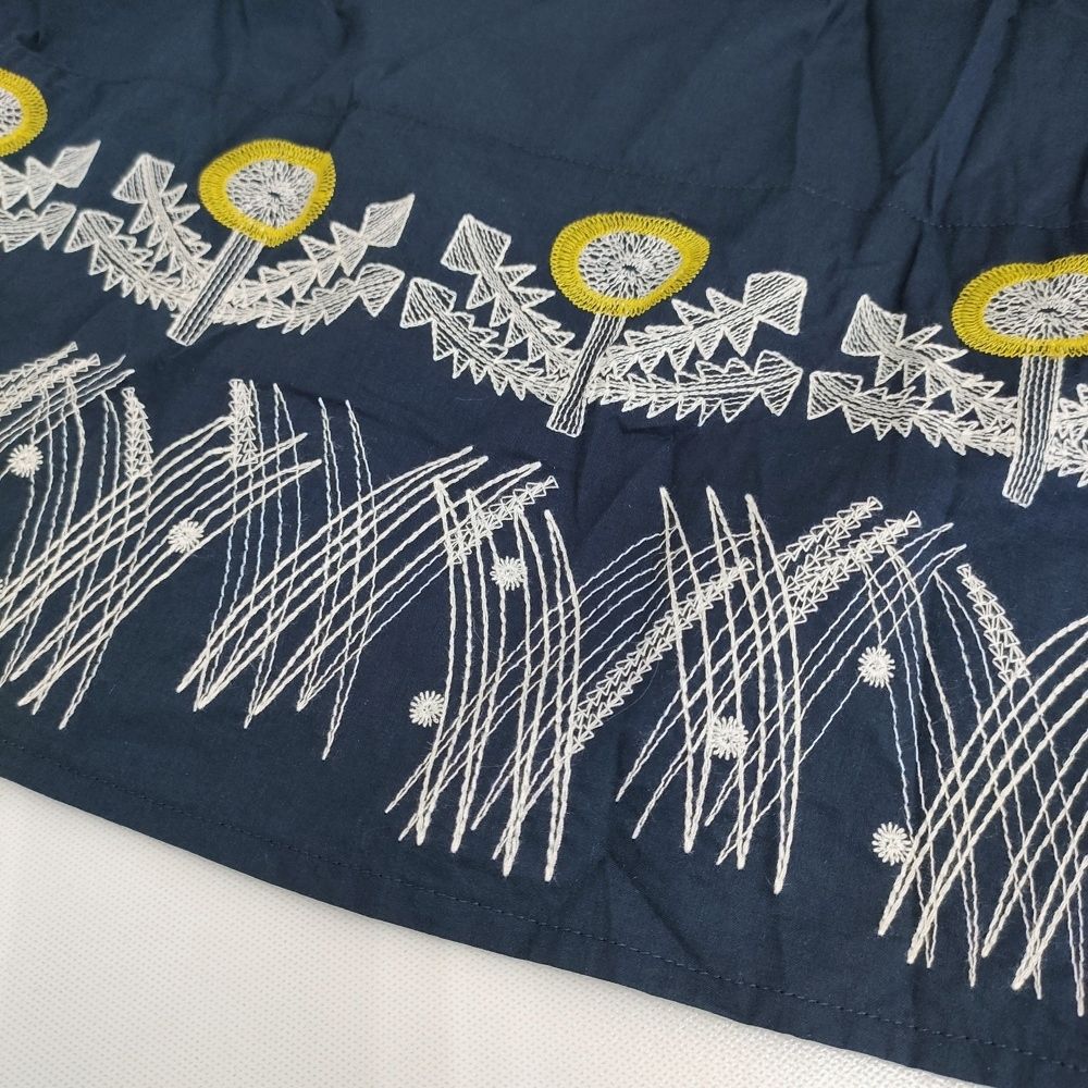 marble sud 新品 EMB zassou Skirt 雑草 刺繍 定価23100円 ギャザー