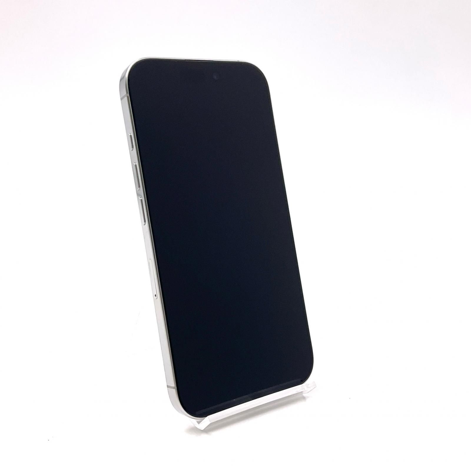 iPhone 16 Pro 256GB ホワイトチタニウム SIMフリー 白ロム 美品 動作確認済 92%【全額返金保証】【最速発送】