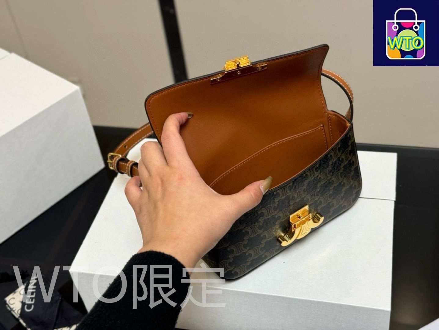 Celine] アンダーアームバッグ トリオンフデザイン - 専用