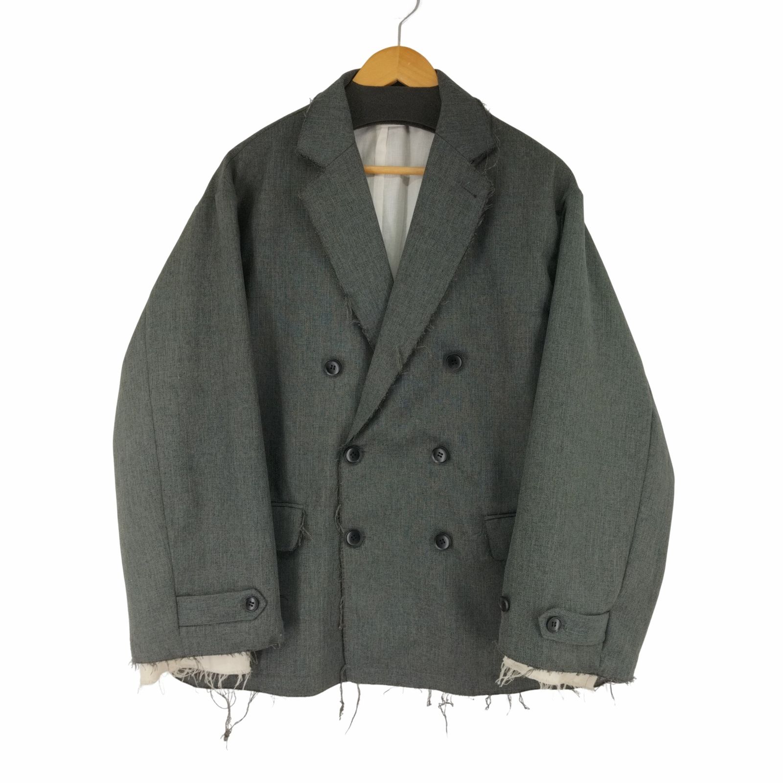 キャスパージョン CASPER JOHN 23AW Layered tailored jacket 
