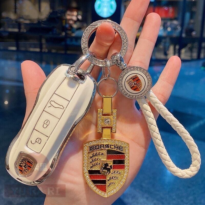 【新品未使用】ポルシェ専用 キーケース ビーエム キーカバー キーホルダー#118