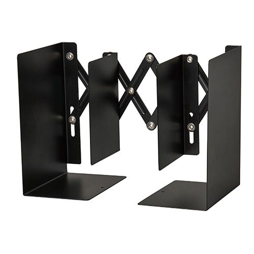 カール事務器(CARL) ブックエンド ブラック ALB-55-K(33033)