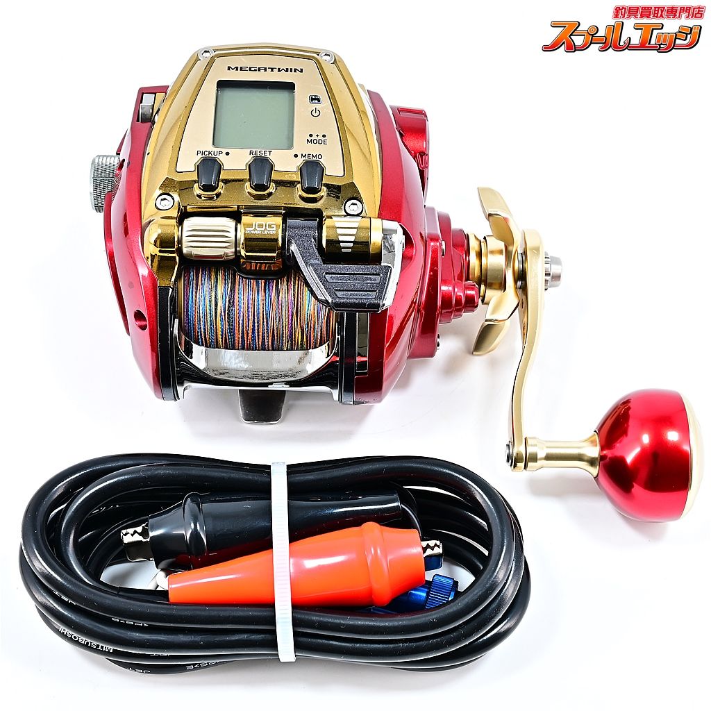 ダイワ 21シーボーグ 600MJ メガツイン 使用距離10.8km 使用101時間 DAIWA SEABORG m40600
