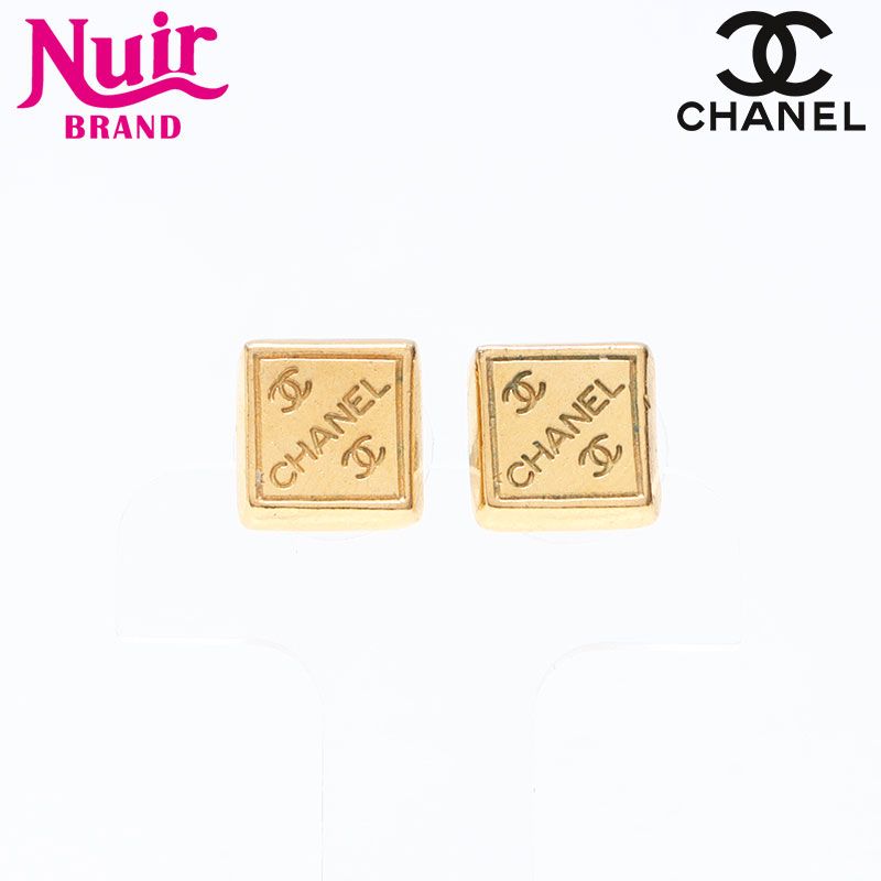 CHANEL シャネル ピアス 99A 1999 ココマーク スクエア - メルカリ 