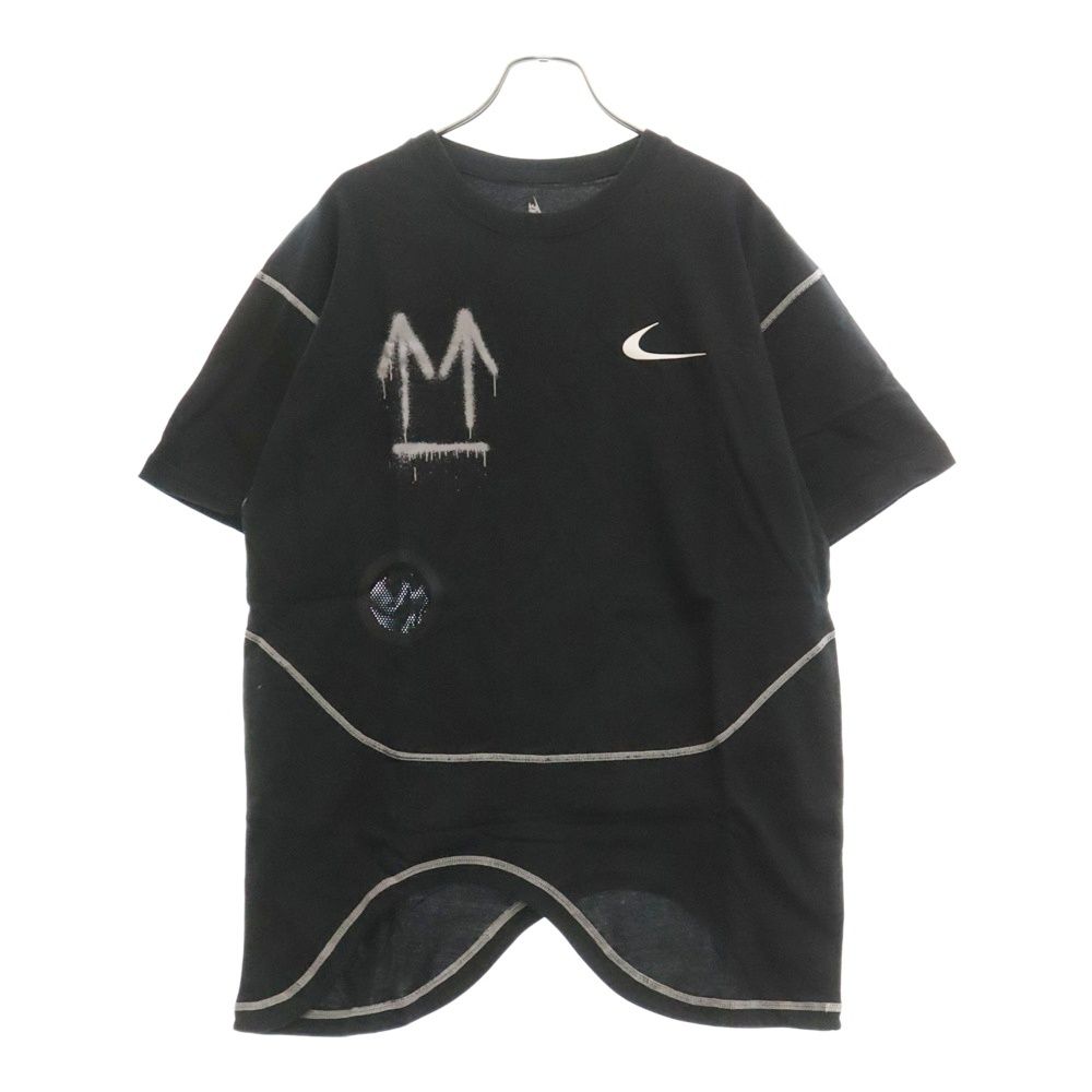 OFF-WHITE (オフホワイト) 20SS ×NIKE Lab U Nrg Ru Ss Tee ナイキ バックアローロゴ プリント半袖Tシャツ CN5567-010 ブラック