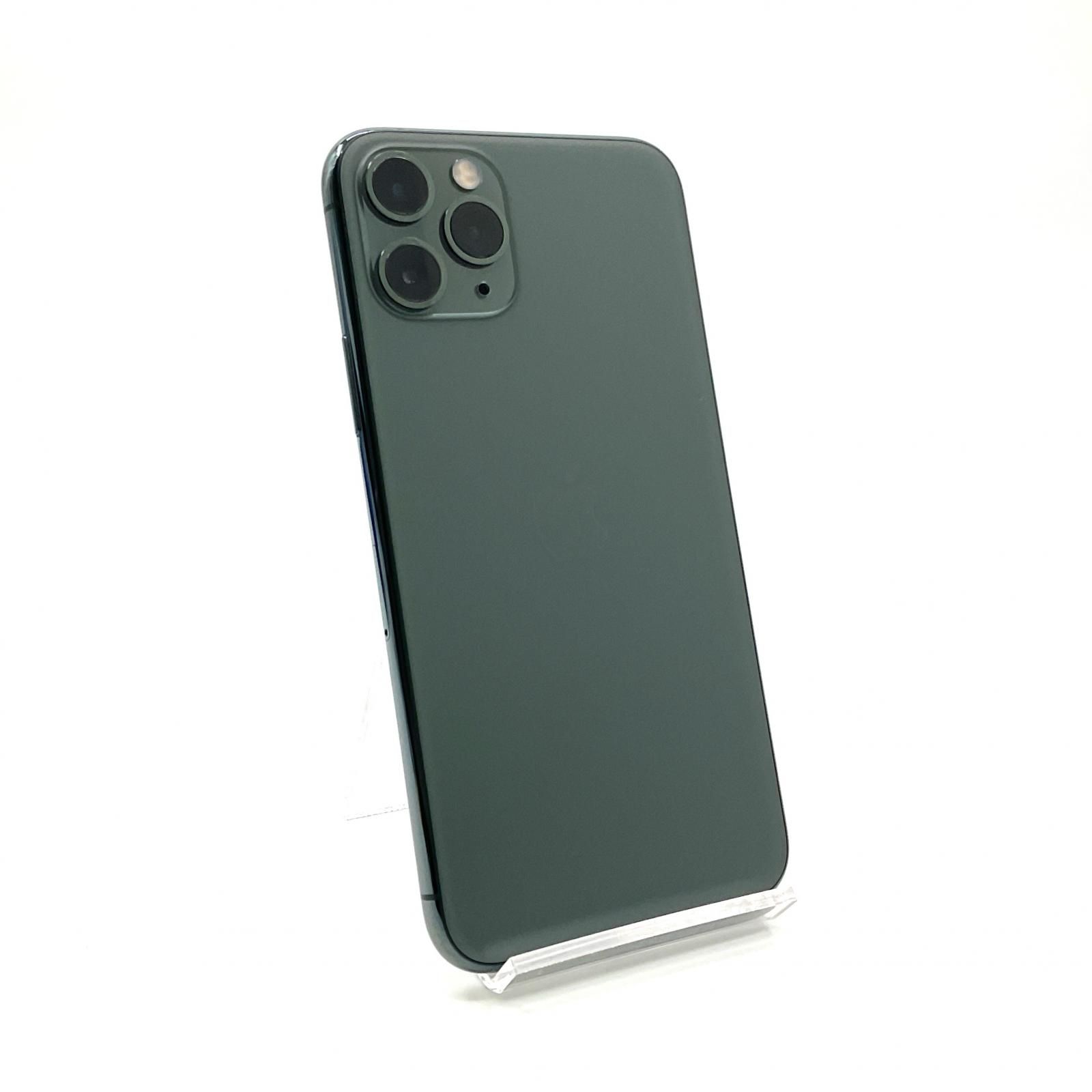 iPhone - 即発送！iPhone11Pro 256GB SIMフリー ミッドナイトグリーン Amazon | 【整備済み品】 Apple iPhone 11 Pro 256GB