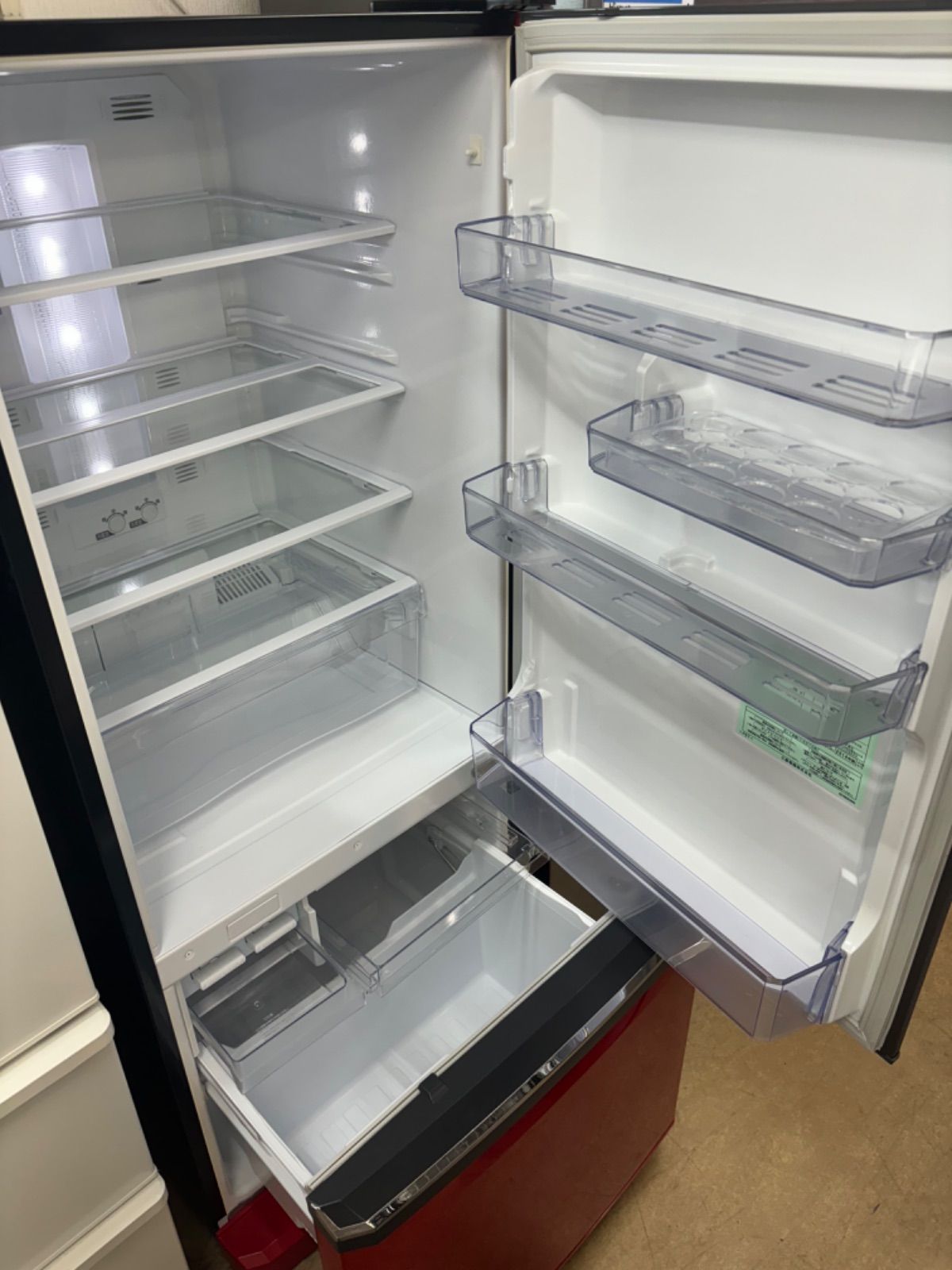 ◇MITSUBISHI 冷蔵庫 298L ワインレッド MR-D30X-R - メルカリ