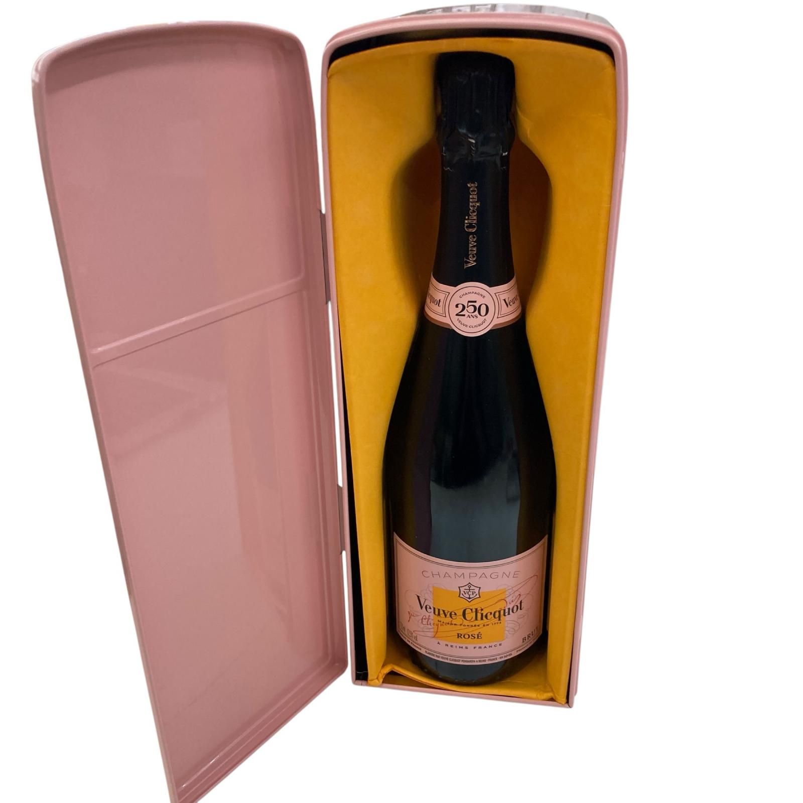 186000 Veuve Clicquot　ヴーヴクリコ　ローズラベル　フリッジ缶入り [240926HM120088] 186000 Veuve Clicquot ヴーヴクリコ ローズラベル フリッジ缶入り