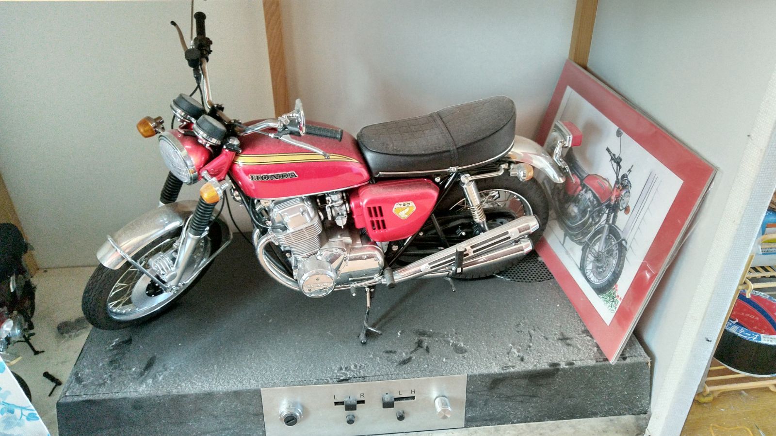 最旬トレンドパンツ HONDA ディアゴスティーニ りこぱぱ CB750 完成品 ...