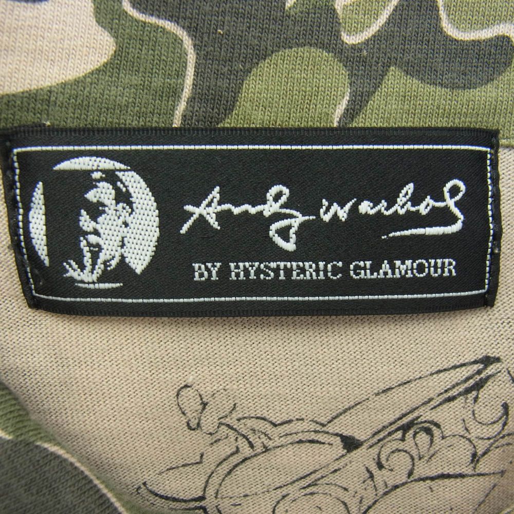 HYSTERIC GLAMOUR ヒステリックグラマー 0342CJ01 Andy Warhol