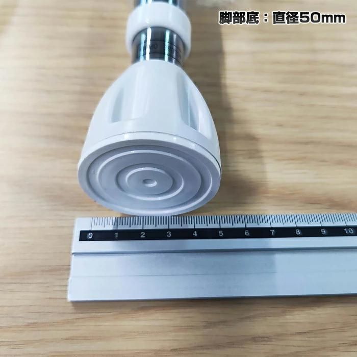 シンク上突っ張り水切りラック 2段ラック 高さ52-82cm シンク上水切りラック 伸縮 シンク上ラック 水切りかご 棚 吊り棚 お皿置き場 収納 乾燥ラック 突っ張り棒 HRDEVELOPMENT_JP