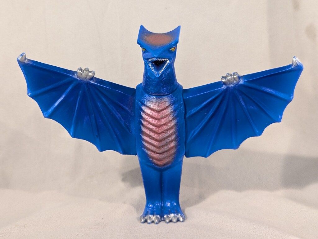 マーミット 怪獣天国ベビー ギャオス 青紫成型 1期