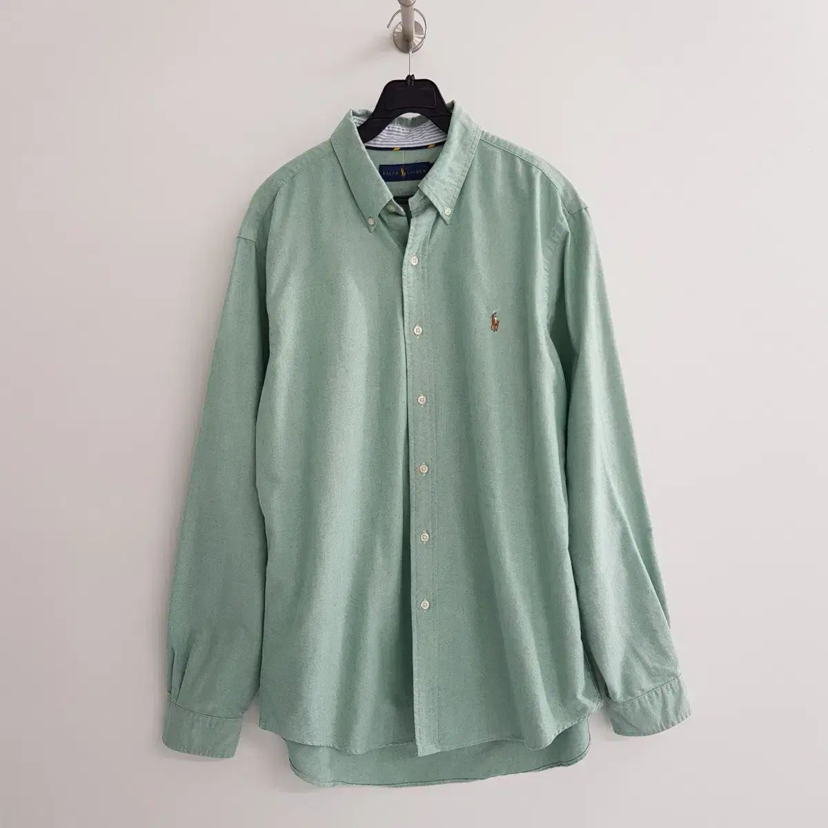 ポロ Ralph Lauren ラルフローレン オックスフォード ミントシャツ