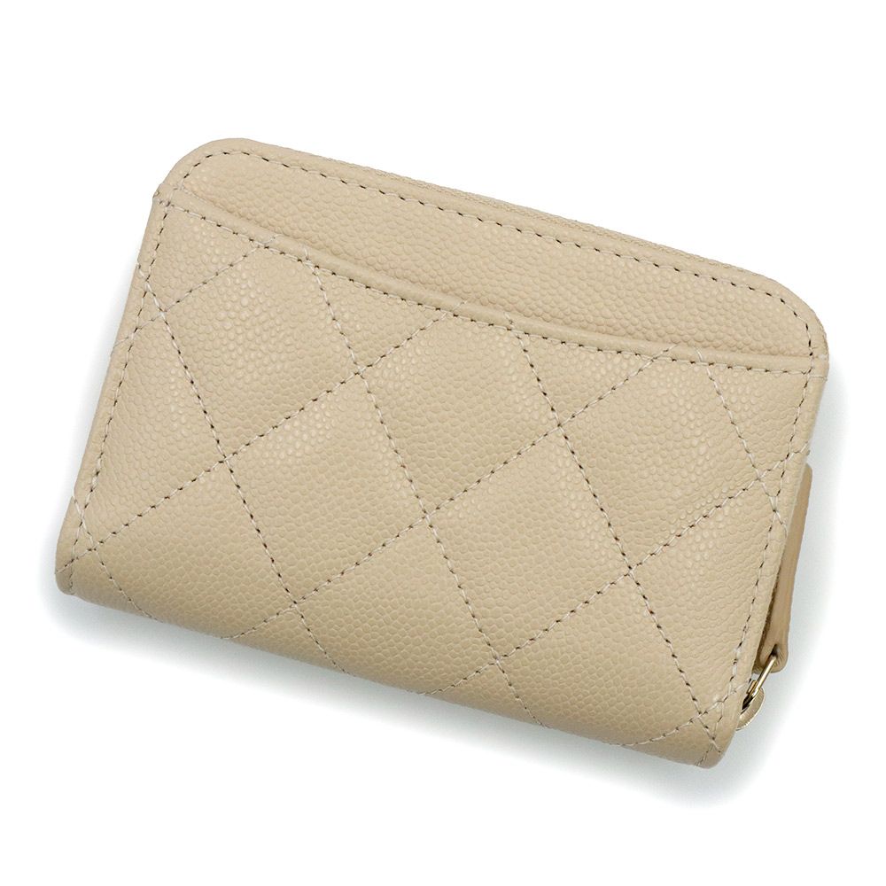 シャネル マトラッセ クラシック ジップ コインパース コインケース  