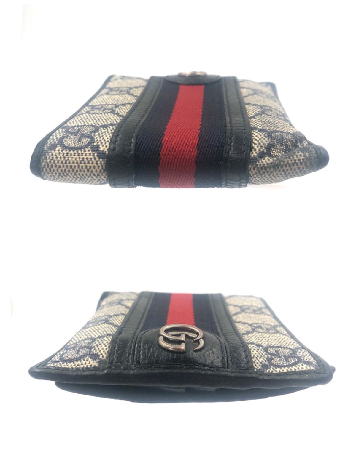 GUCCI グッチ オフィディア GGマーモント 二つ折り財布 GG