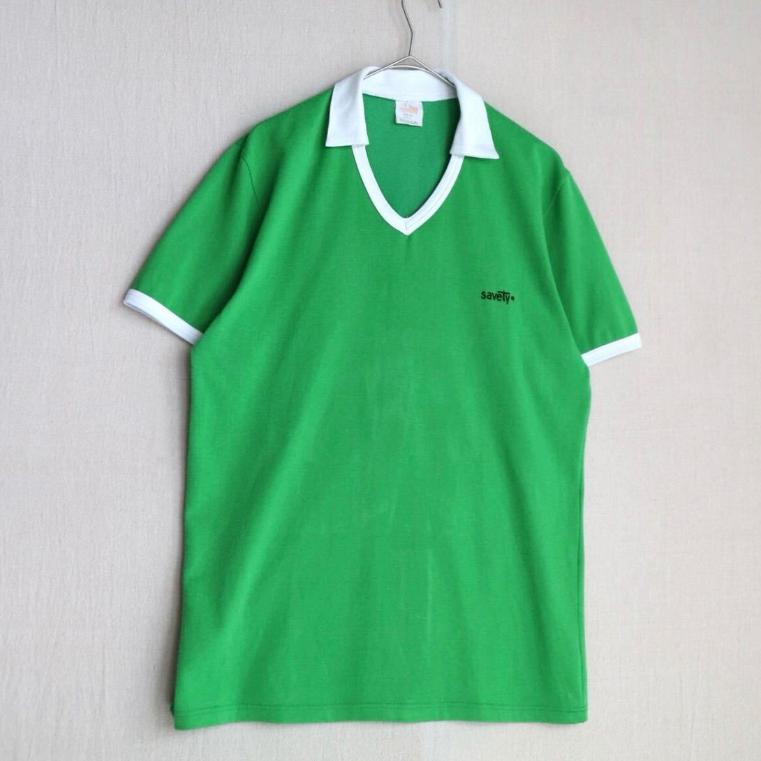 70s 80s Euro vintage フットボール Tシャツ / 53 ポリ コットン