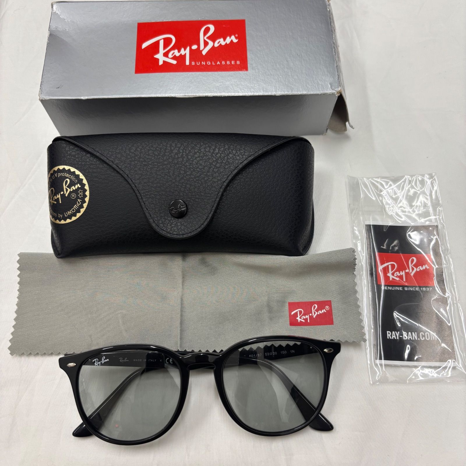 Ray-Ban ベージュ サングラス ケース付き 美品