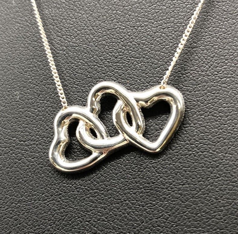 TIFFANY&Co. ティファニー トリプル オープンハート ネックレス 3連
