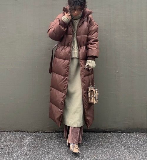 AMERI STAND COLLAR DOWN COAT - メルカリ