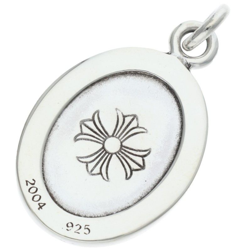 エンジェルメダルオーバル シルバーネックレストップ