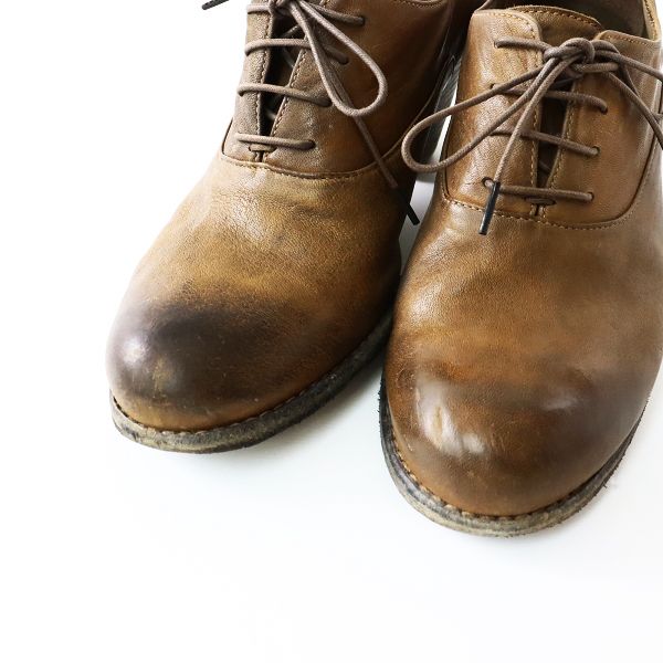 定価4.2万 pas de calais パドカレ レースアップ レザー