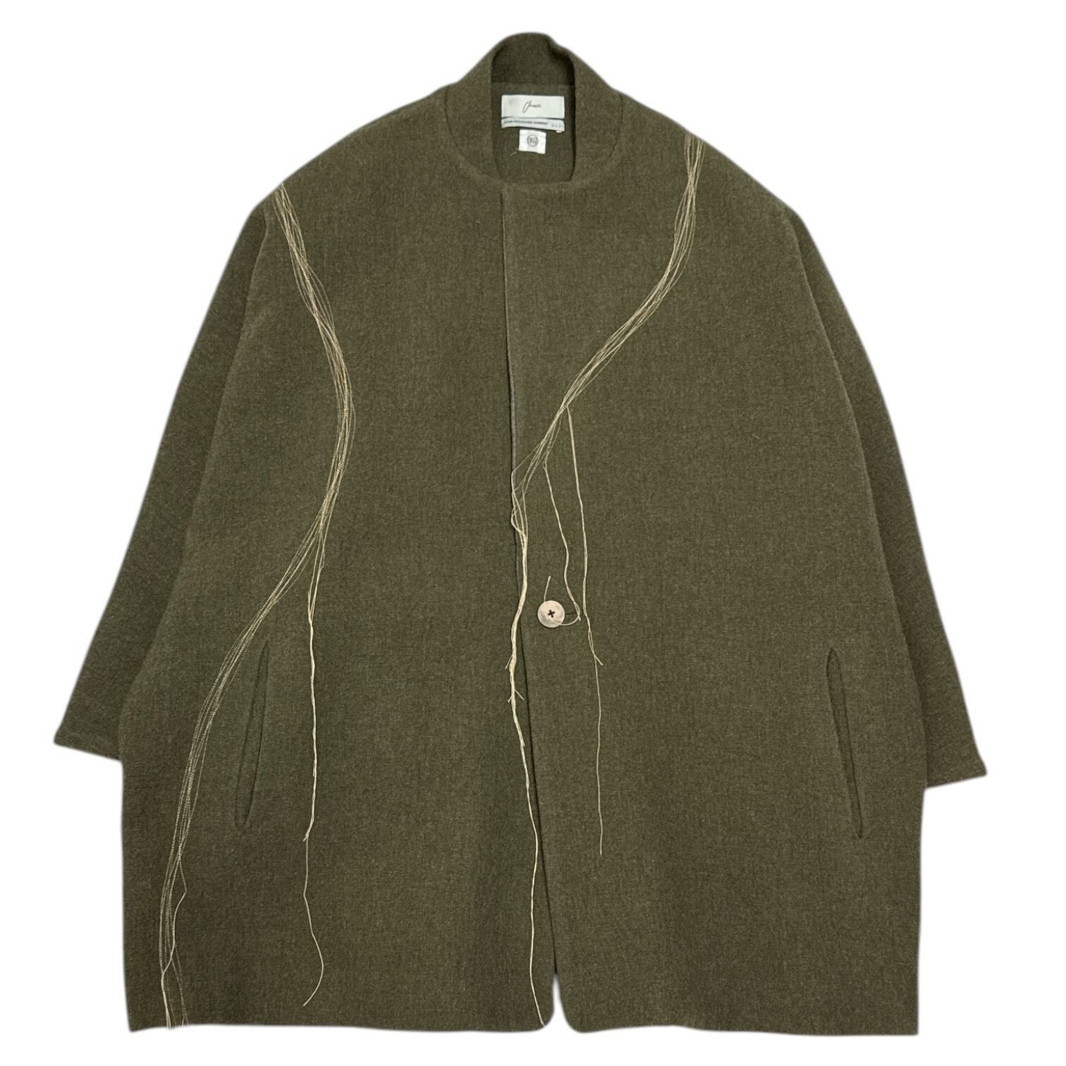 Amachi　21AW Dolmansleeve Wool Jacket-Hand Processed Garment-