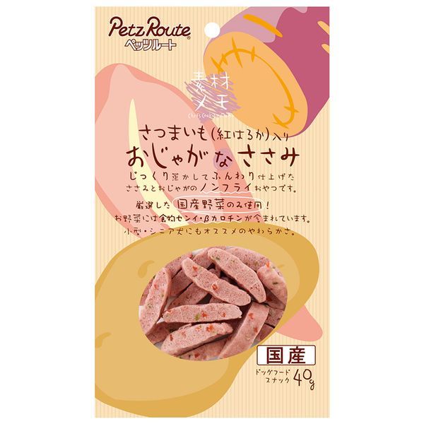 ペッツルート 4984937682958 さつまいも入り おじゃがなささみ 40g【沖縄離島販売不可】 - メルカリ