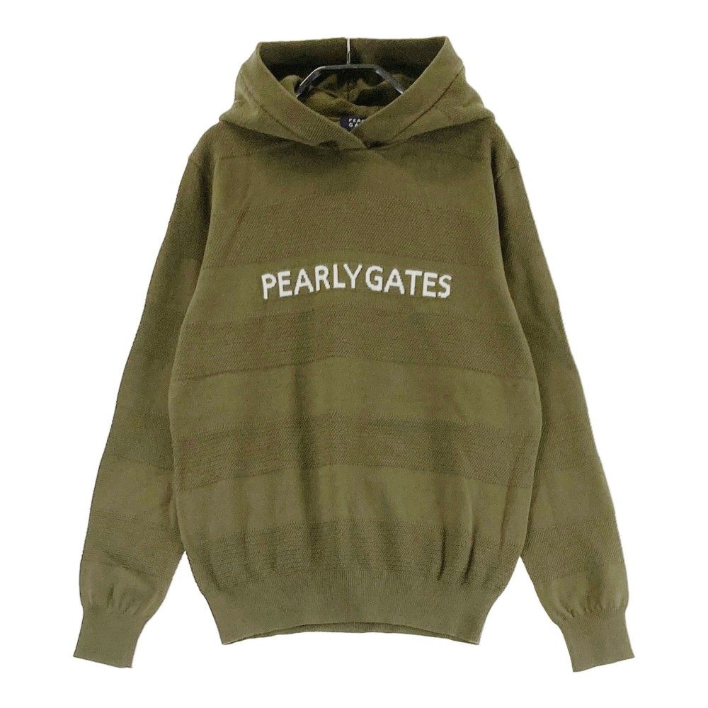 PEARLY GATES ウールニットパーカー サイズ1 レディース パーリー