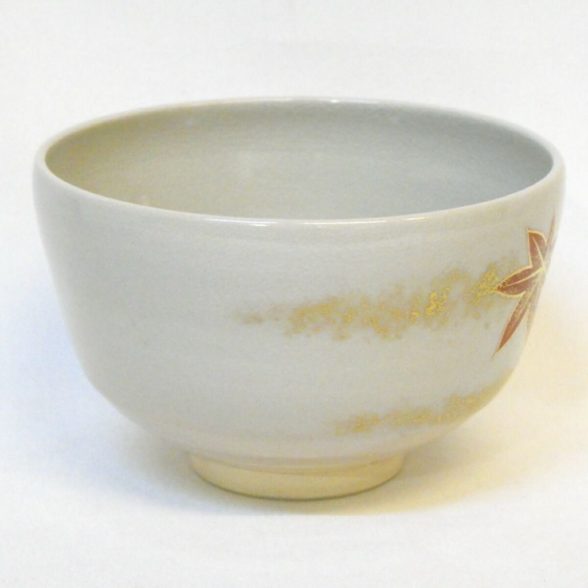 季節の茶道具】丹山窯 小峠葛芳作 吹寄せ 茶碗 色絵 小峠丹山