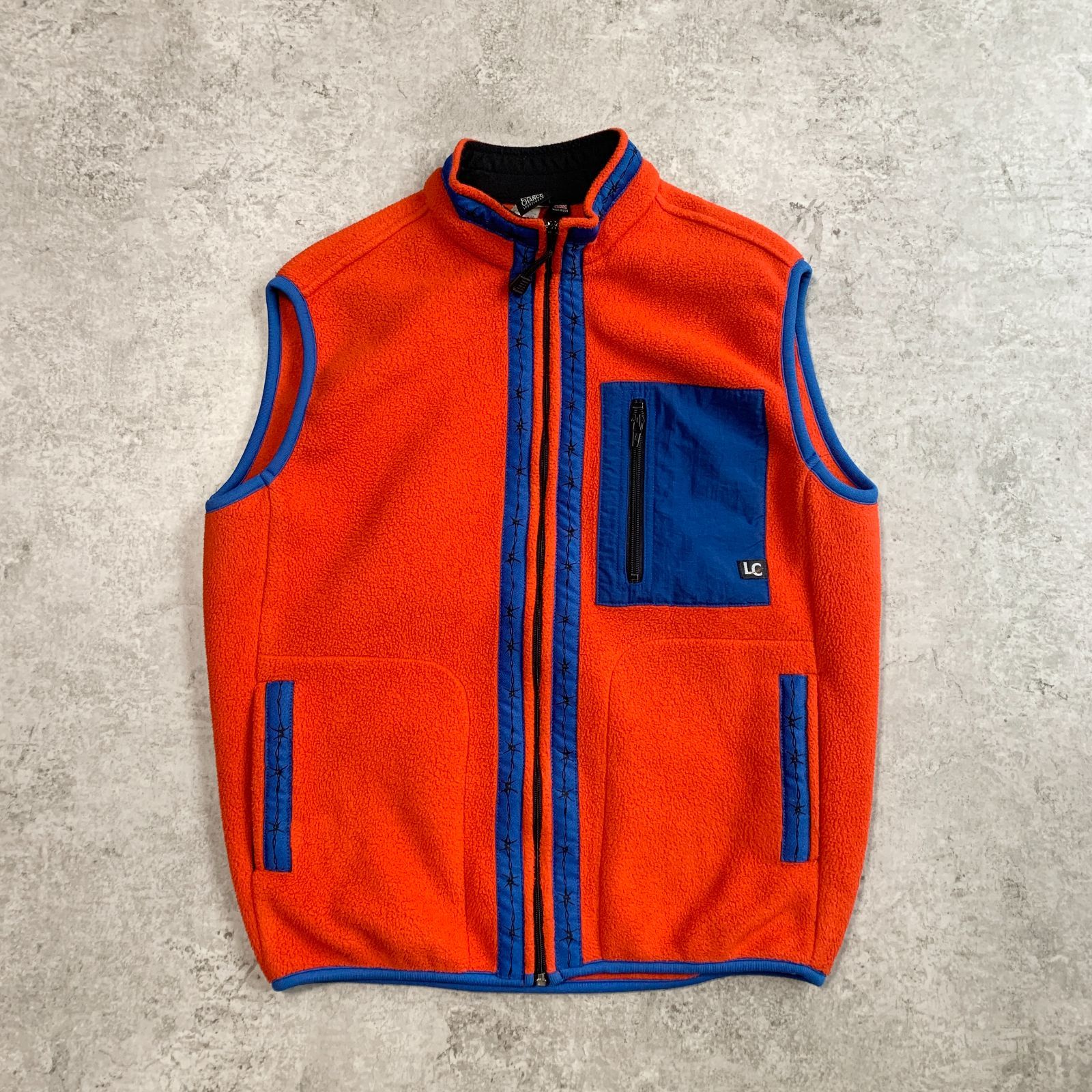 90s USA製 LAST CHANCE Barbed wire Fleece Vest ”POLARTEC” ラスト