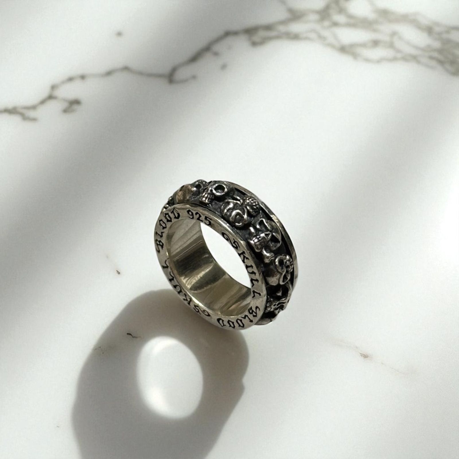 CHROME HEARTS クロムハーツ（原本有） NTFL リング シルバー系 19号