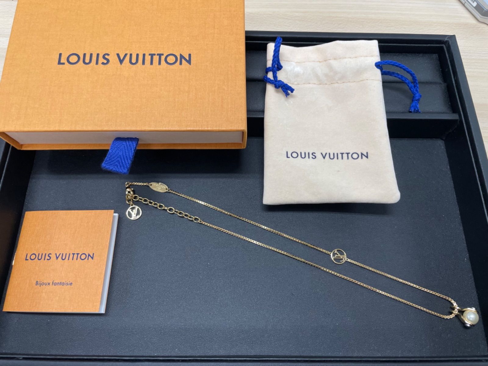 Louis Vuitton スピーディ パールネックレス ゴールド M68064 - メルカリ