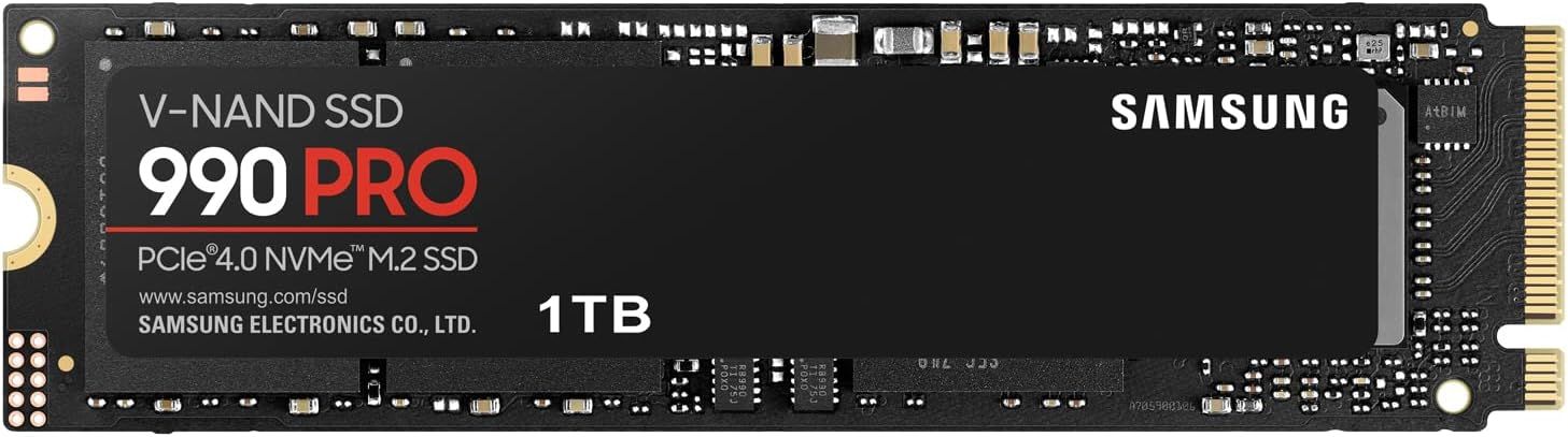 Samsung 990 PRO 1TB PCIe Gen 4.0 x4 最大転送速度 7 450MB|秒 NVMe M.2 2280 内蔵 SSD MZ-V9P1T0B-IT|EC 正規保証品