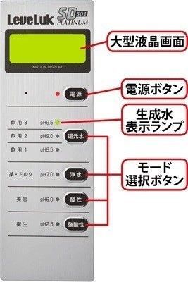 新品 参考50万円 レベラック SD501 プラチナム 還元水 強酸性水 新品 参考50万円 レベラック SD501 プラチナム 還元水 強酸性水